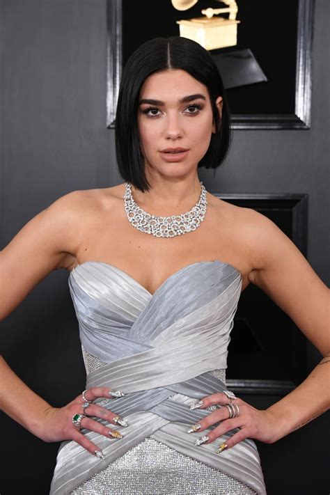 dua lipa grammy dress.